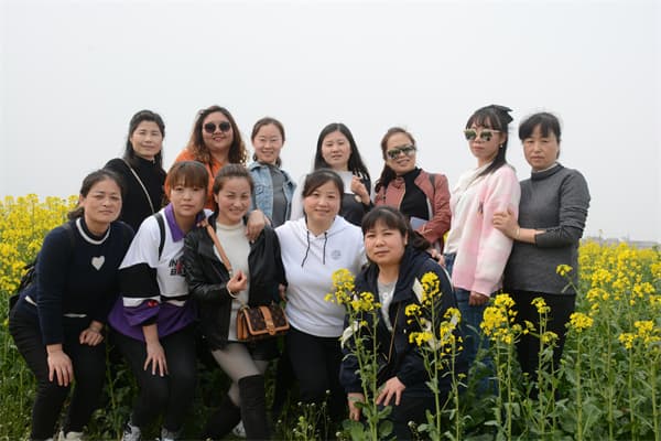 油菜花合影